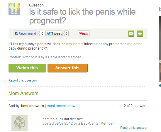 O twist aqui é que quem lhe disse que não era seguro poderá ter sido o marido. Medo das hormonas, ou assim...