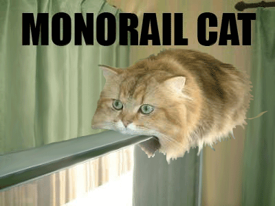 Mas aviso já que, pelo dinheiro certo, até vos vendo um Monorail.