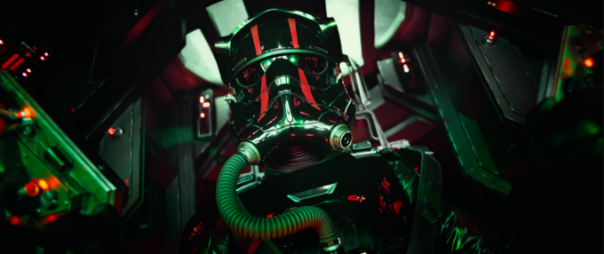 Force Awakens tie fighter pilot